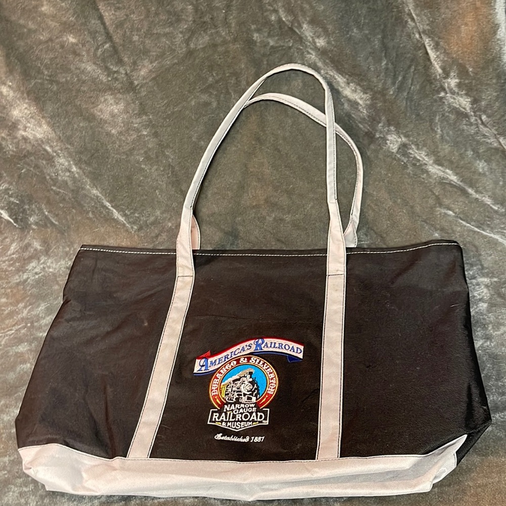 Tote bag from Durango and Silverton railroad